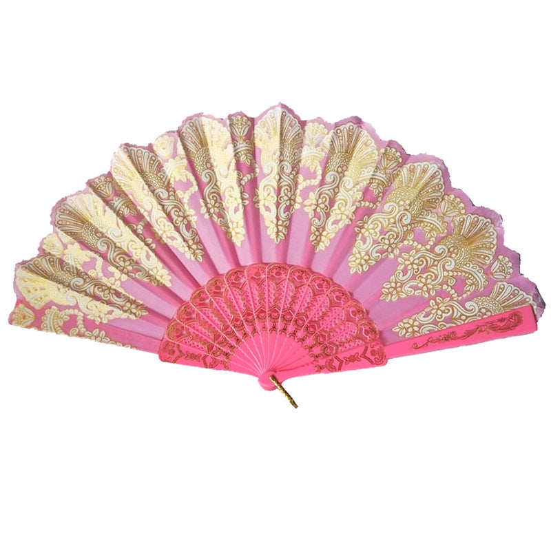 Women's fan with exquisite and artistic decorations Kalsten