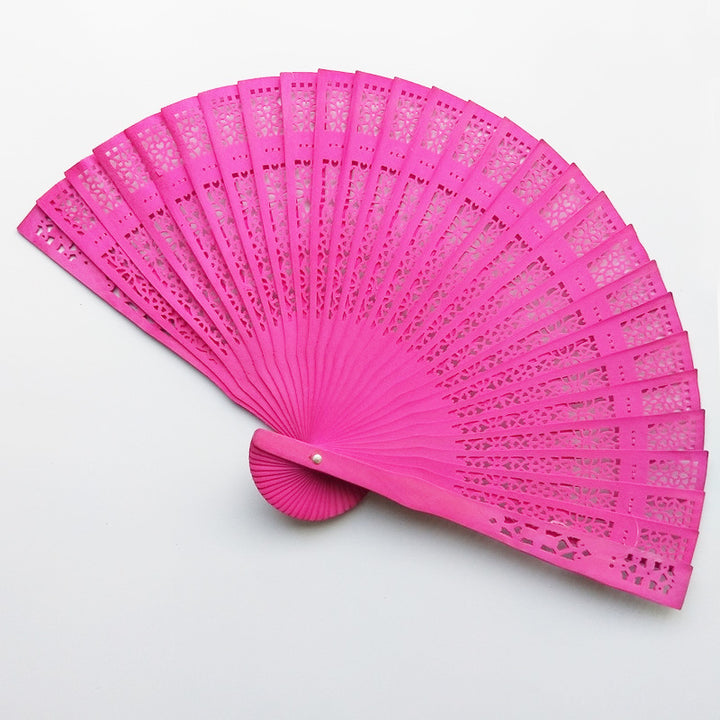 Ladies elegant fan made of high-quality plastic with artistic cutouts Kalsten