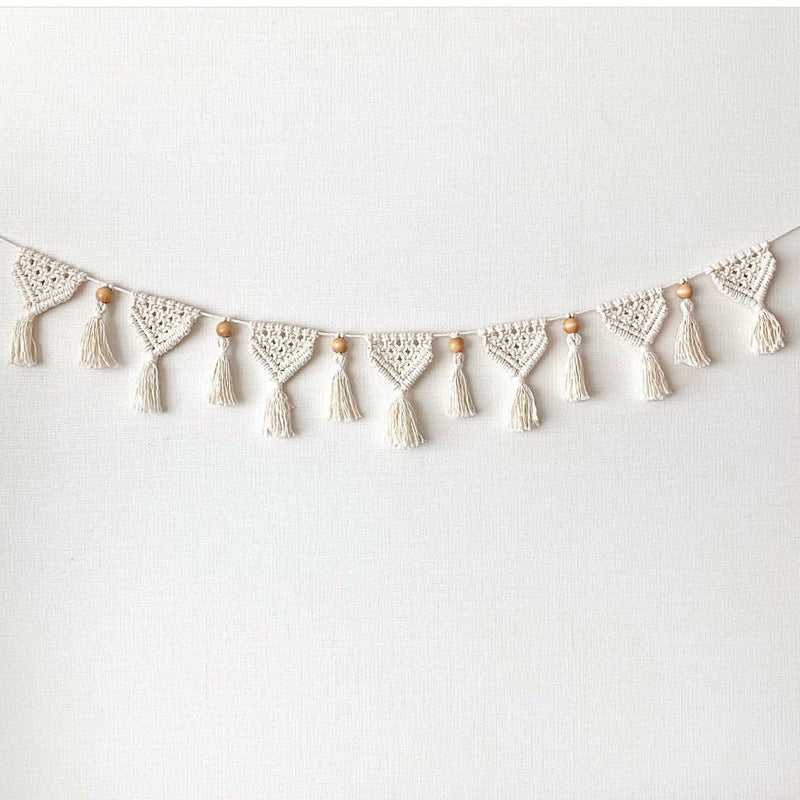 Macramé Decorative Wall Garland Kalsten