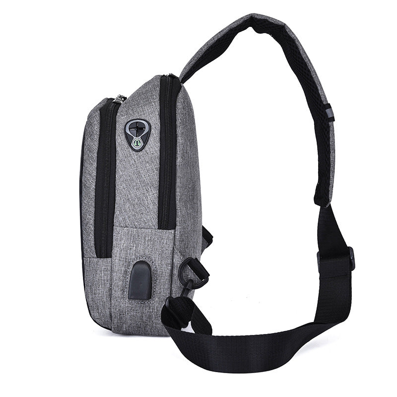 Sling-Style Multi-Compartment Backpack Kalsten
