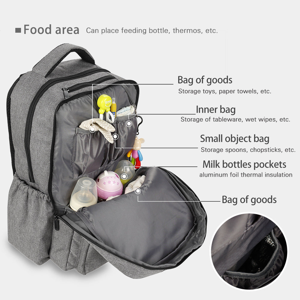 Elegant Laptop Backpack with Reinforced Back and Insulated Compartments Kalsten