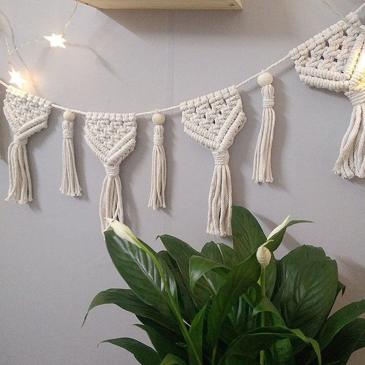 Macramé Decorative Wall Garland Kalsten
