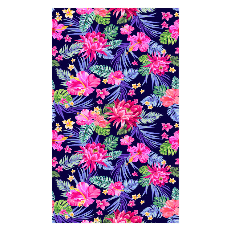 Beach towel with creative floral design Kalsten