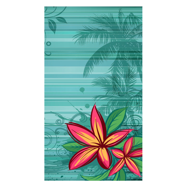 Beach towel with creative floral design Kalsten