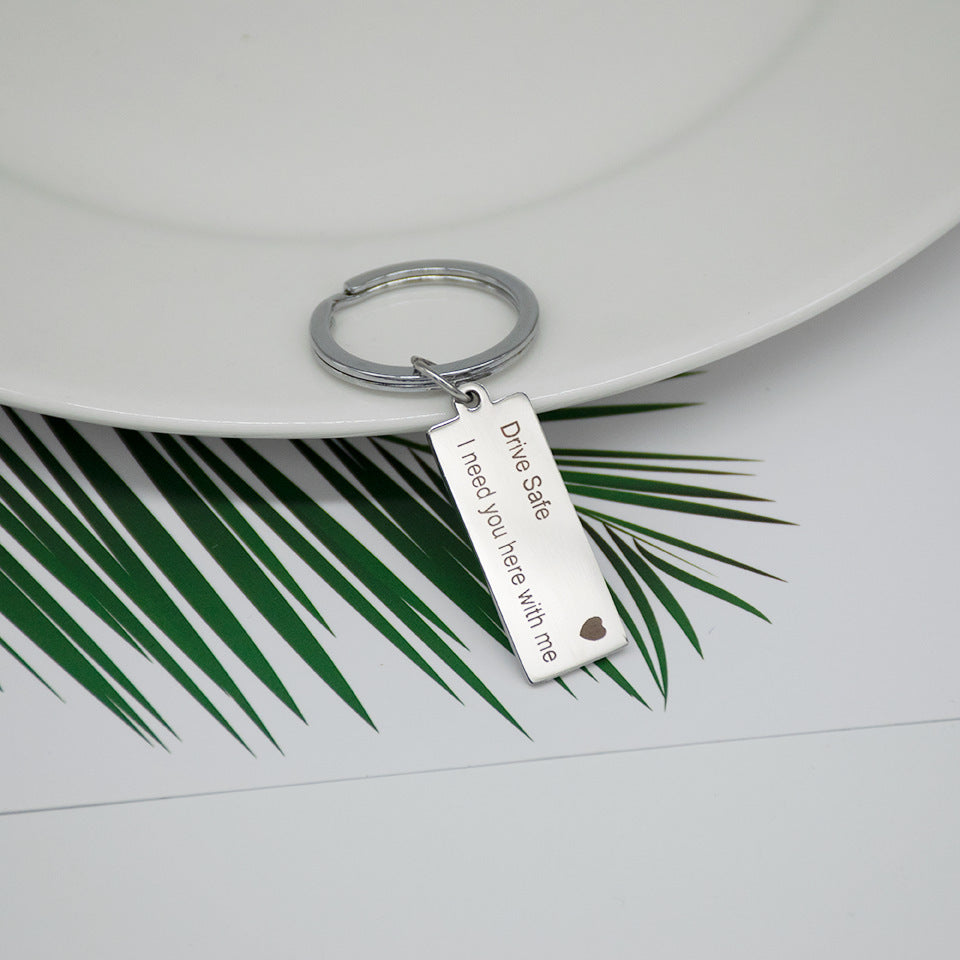 Personalized Engraved Keychain Kalsten
