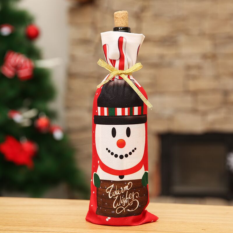 Christmas Wine Bottle Cover Kalsten