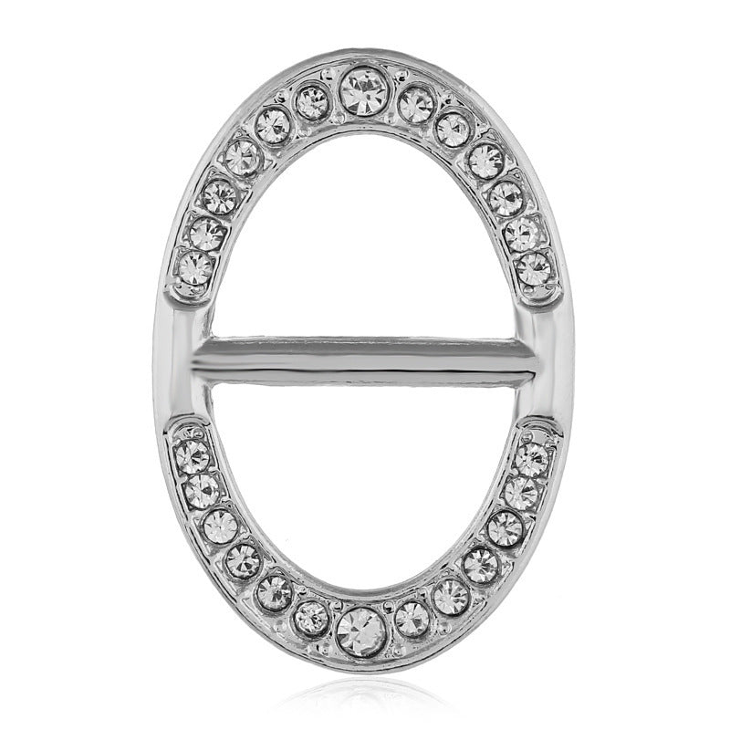 Decorative Rhinestone-Embellished Brooch Kalsten