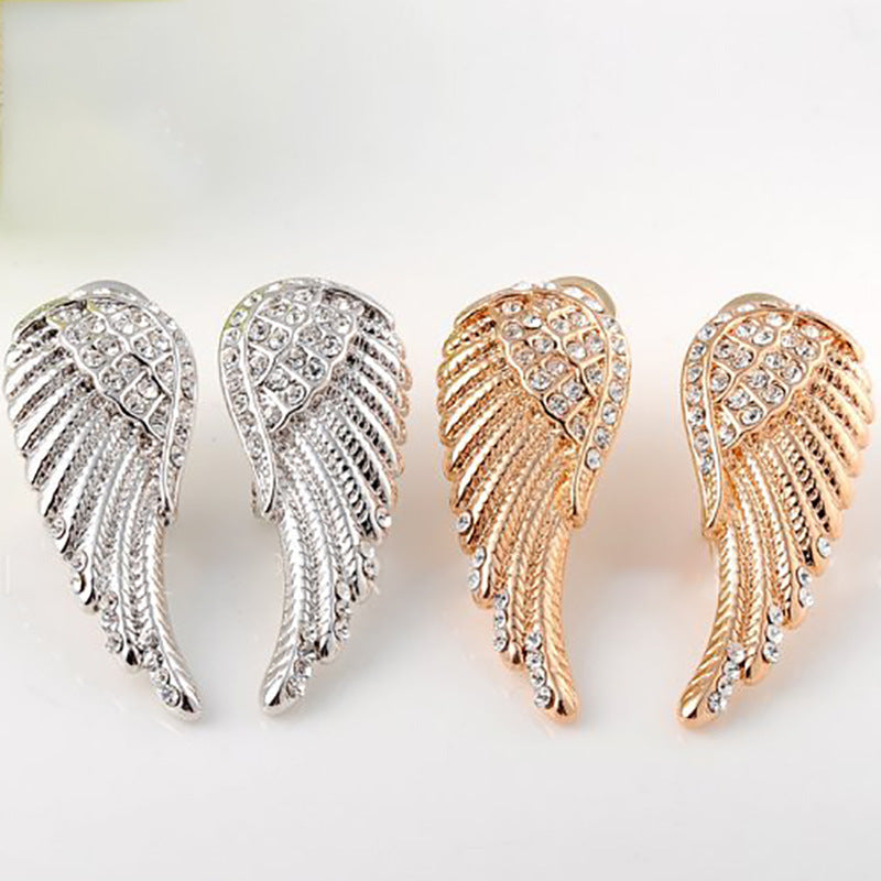 Crystal Wing-Inspired Brooch Kalsten