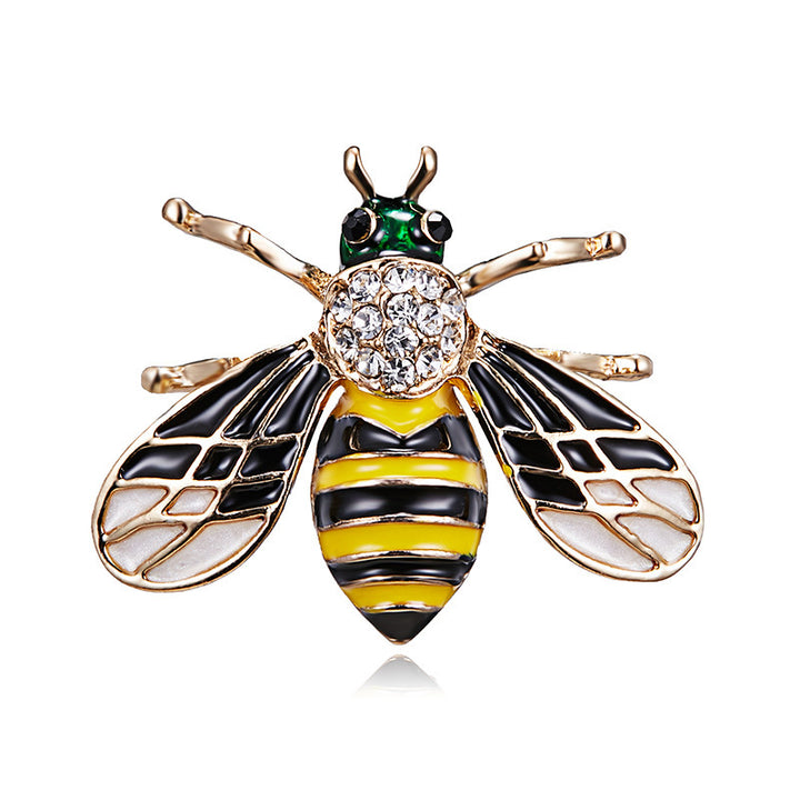 Decorative Bee-Inspired Brooch Kalsten