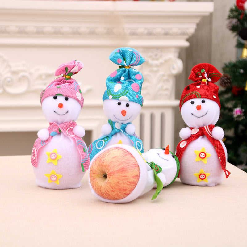 Decorative Plush Snowman Figurine Kalsten