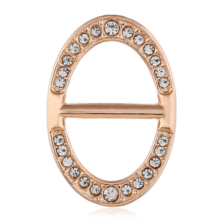 Decorative Rhinestone-Embellished Brooch Kalsten