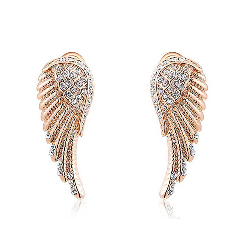 Crystal Wing-Inspired Brooch Kalsten