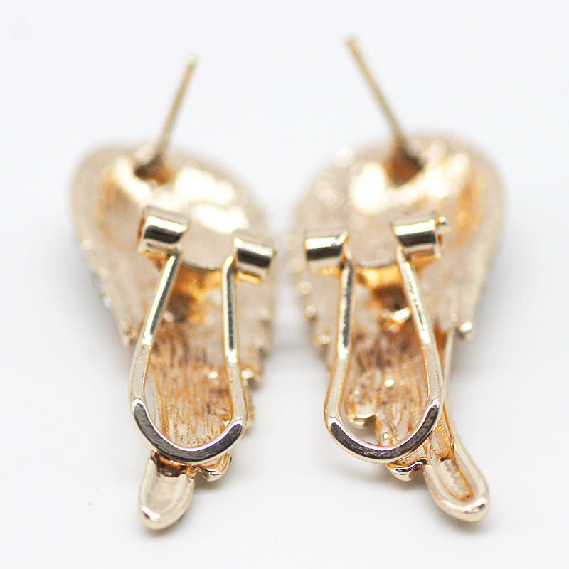 Crystal Wing-Inspired Brooch Kalsten