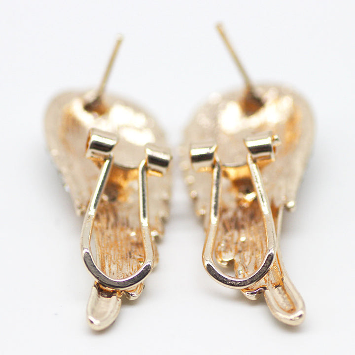 Crystal Wing-Inspired Brooch Kalsten