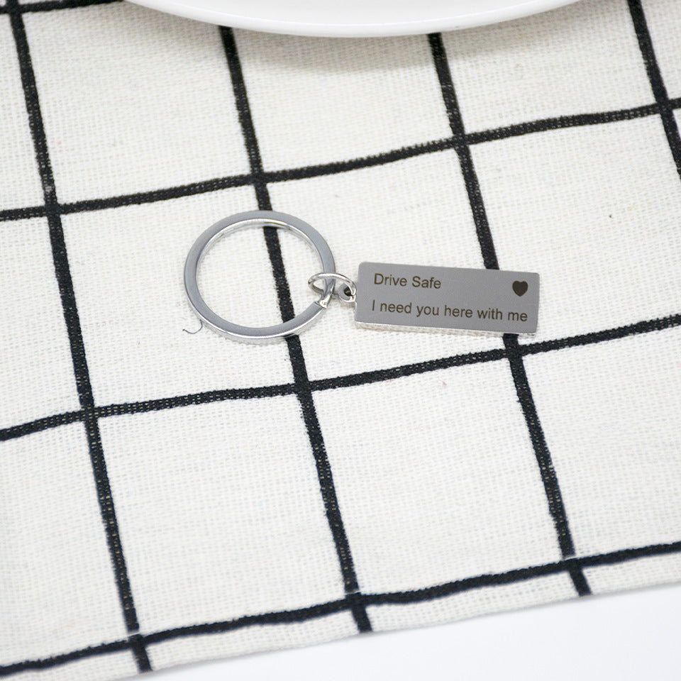 Personalized Engraved Keychain Kalsten