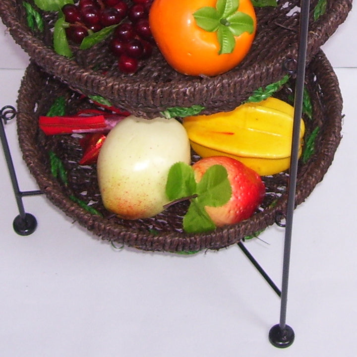 Multi-Tiered Fruit Display Rack Kalsten