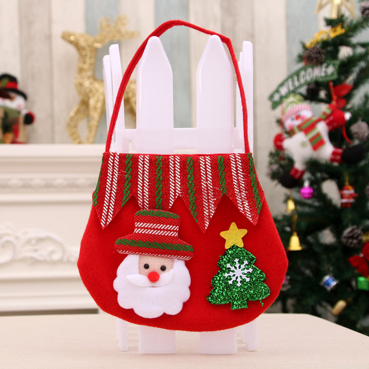 Festive Holiday Felt Handbag Kalsten