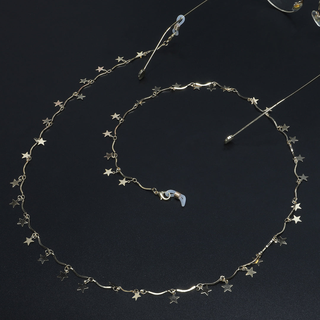Star-Decorated Eyewear Chain Kalsten