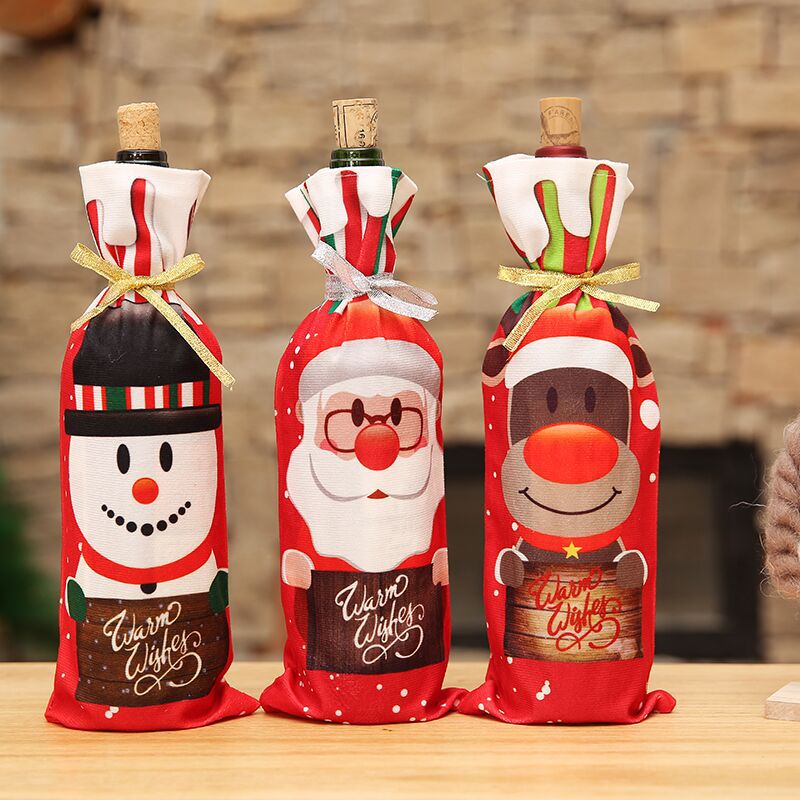 Christmas Wine Bottle Cover Kalsten