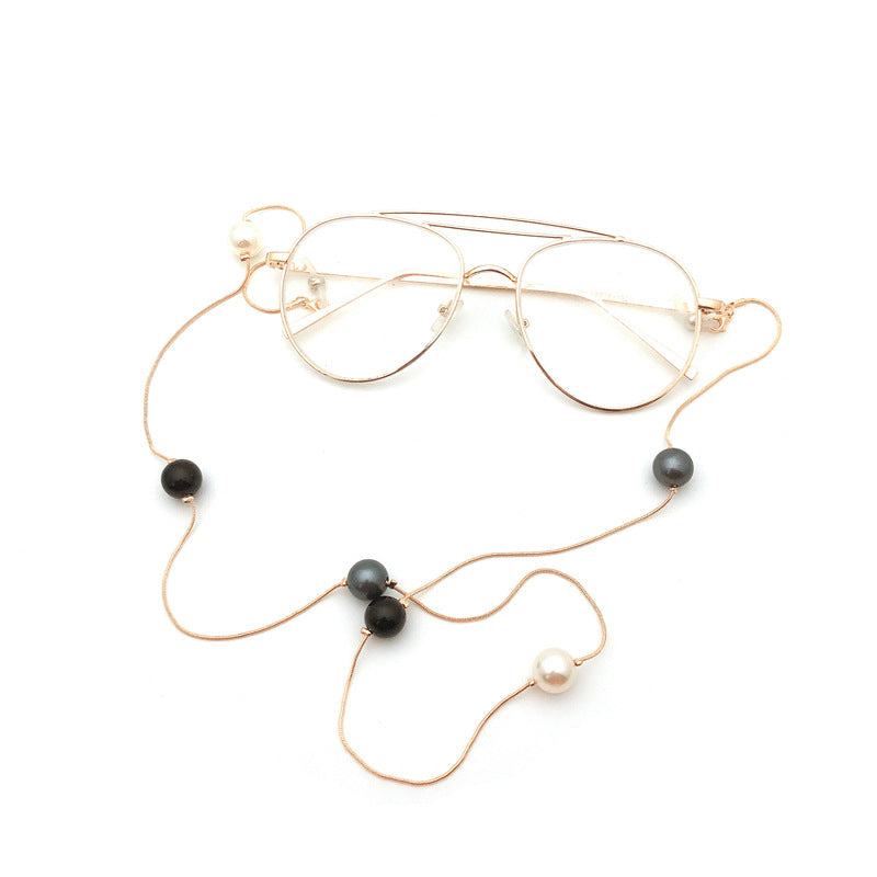 Elegant Bead-Accented Eyewear Chain Kalsten
