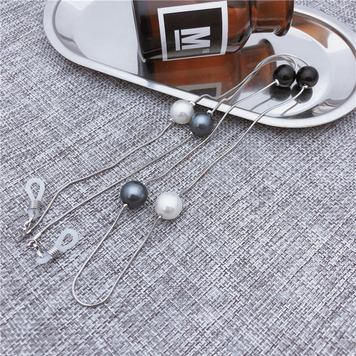 Elegant Bead-Accented Eyewear Chain Kalsten