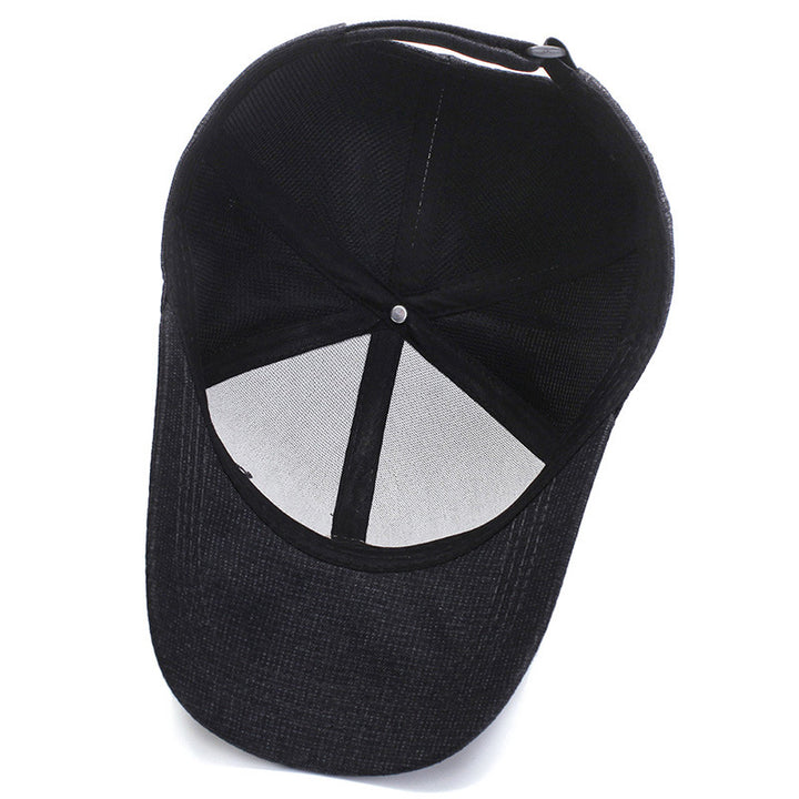 Men's Casual Textured Baseball Cap Kalsten