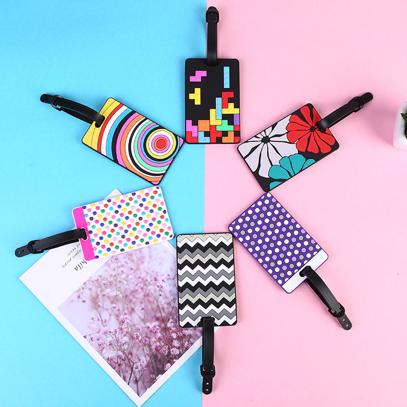 Unisex Fun Dot Pattern Luggage Tag Kalsten