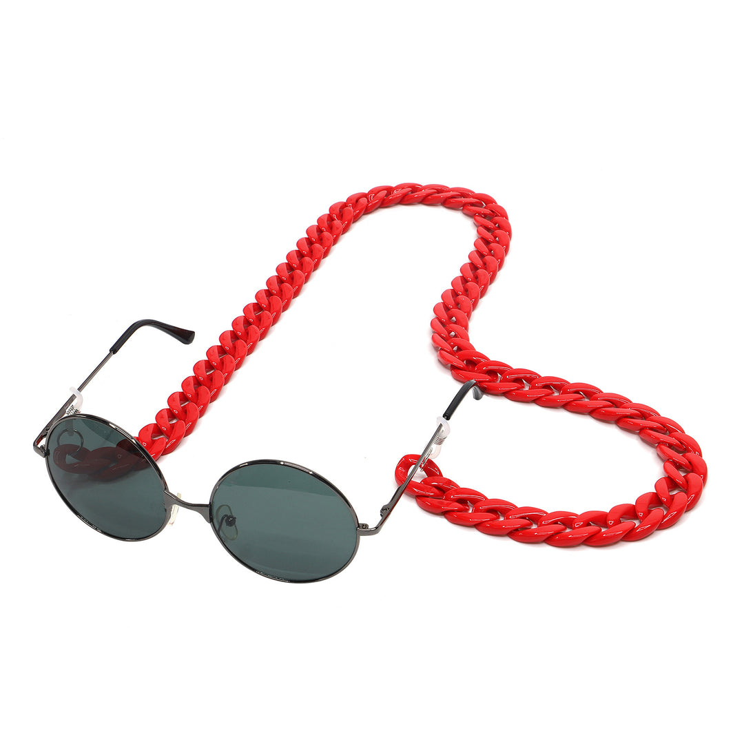 Colorful Oversized Acrylic Eyewear Chain Kalsten