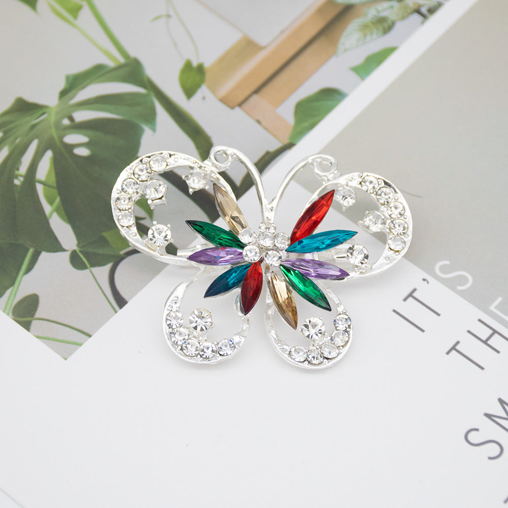Colorful Butterfly Brooch Kalsten