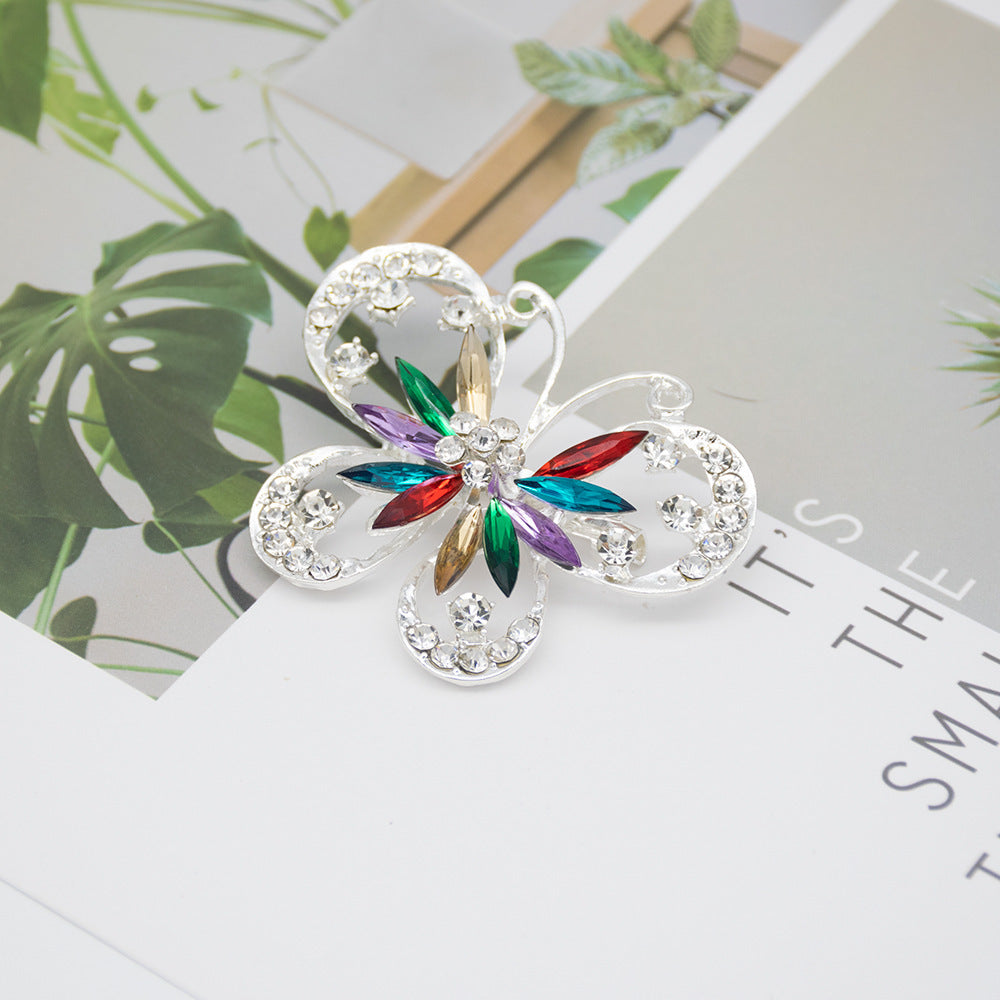 Colorful Butterfly Brooch Kalsten