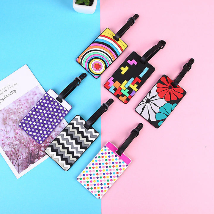 Unisex Fun Dot Pattern Luggage Tag Kalsten