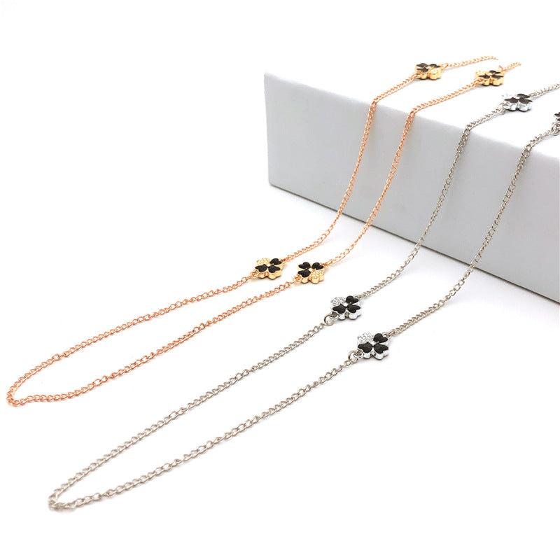 Elegant Floral Charm Eyewear Chain Kalsten