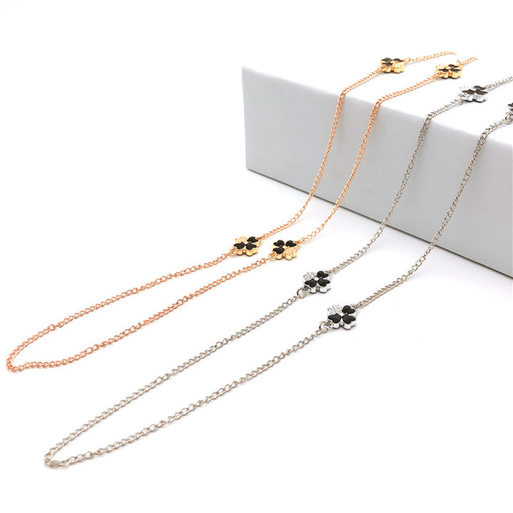 Elegant Floral Charm Eyewear Chain Kalsten