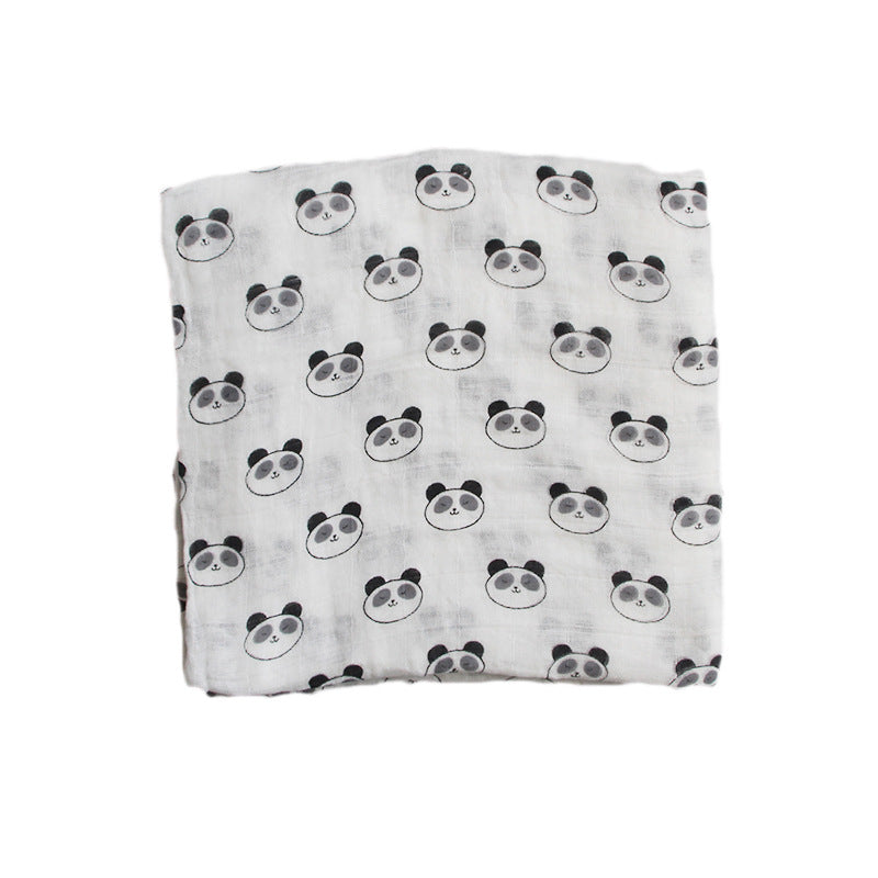 Cute Patterned Muslin Swaddle Blanket kalsten