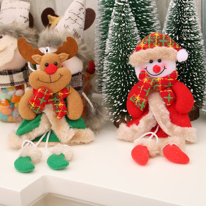 Decorative Plush Christmas Bear Ornament Kalsten