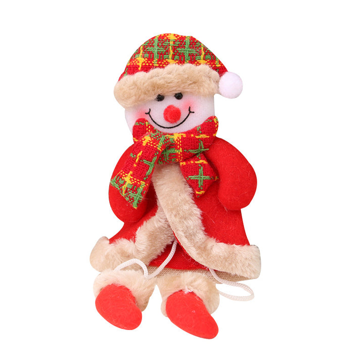 Decorative Plush Christmas Bear Ornament Kalsten