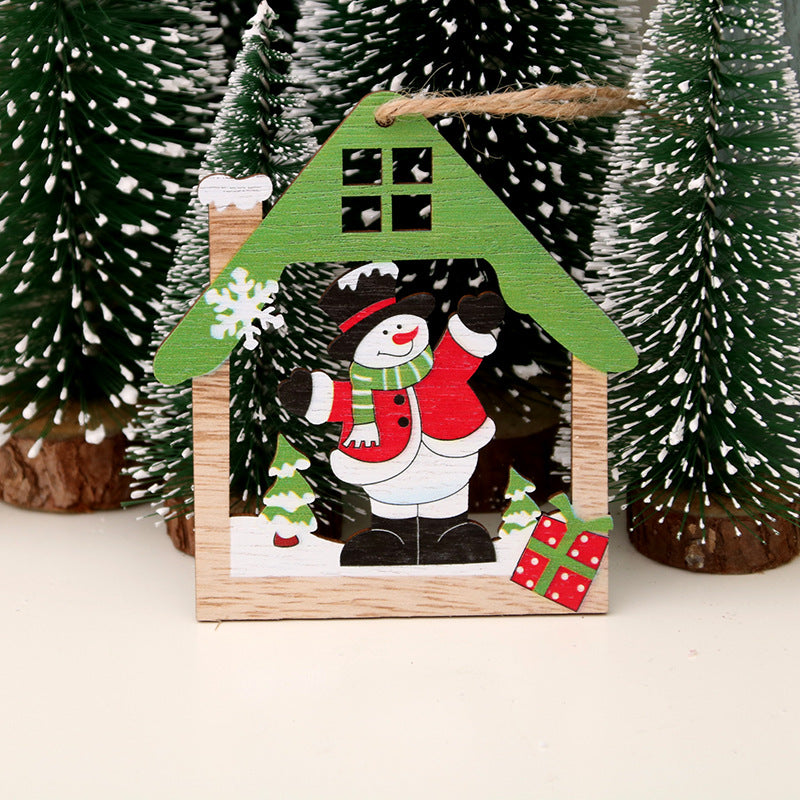 Decorative Christmas House Ornament Kalsten