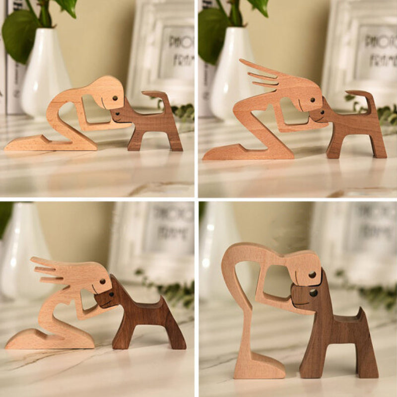Kalsten | Pet Lover - Wood Sculpture Table Ornaments