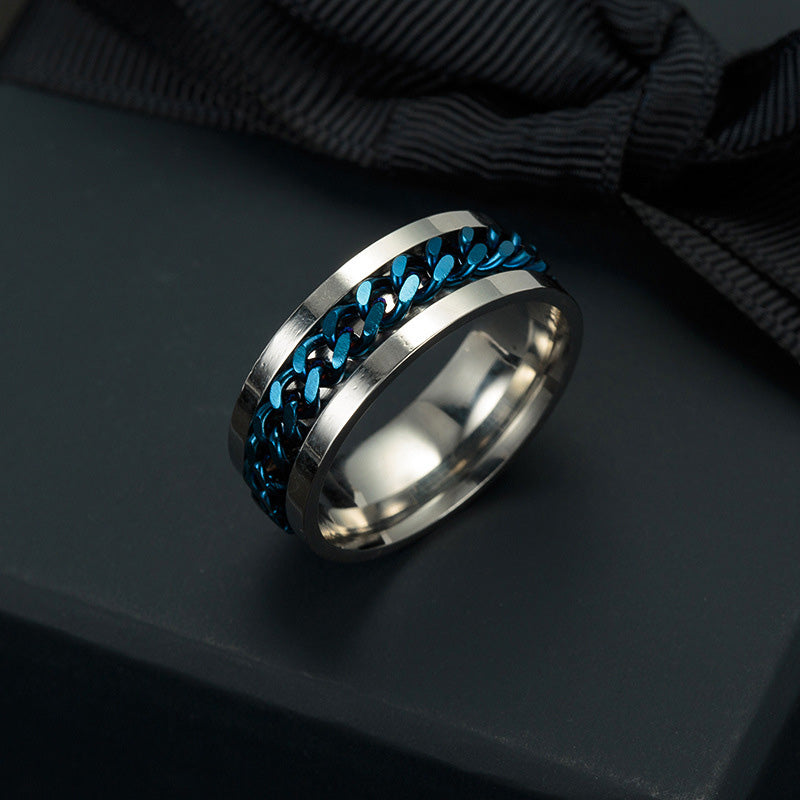 Kalsten | Titanium steel swiveling chain ring