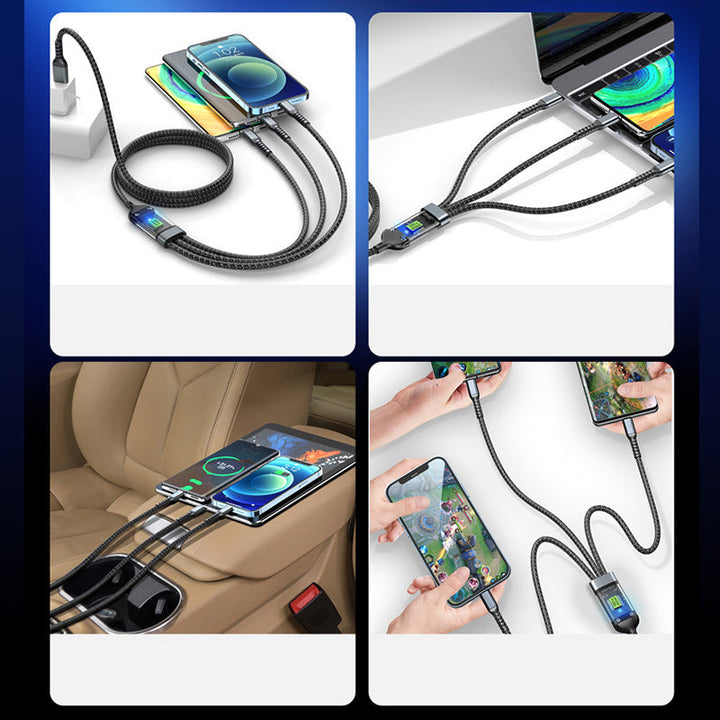 Kalsten | Super Fast Charging 3-in-1 Data Cable