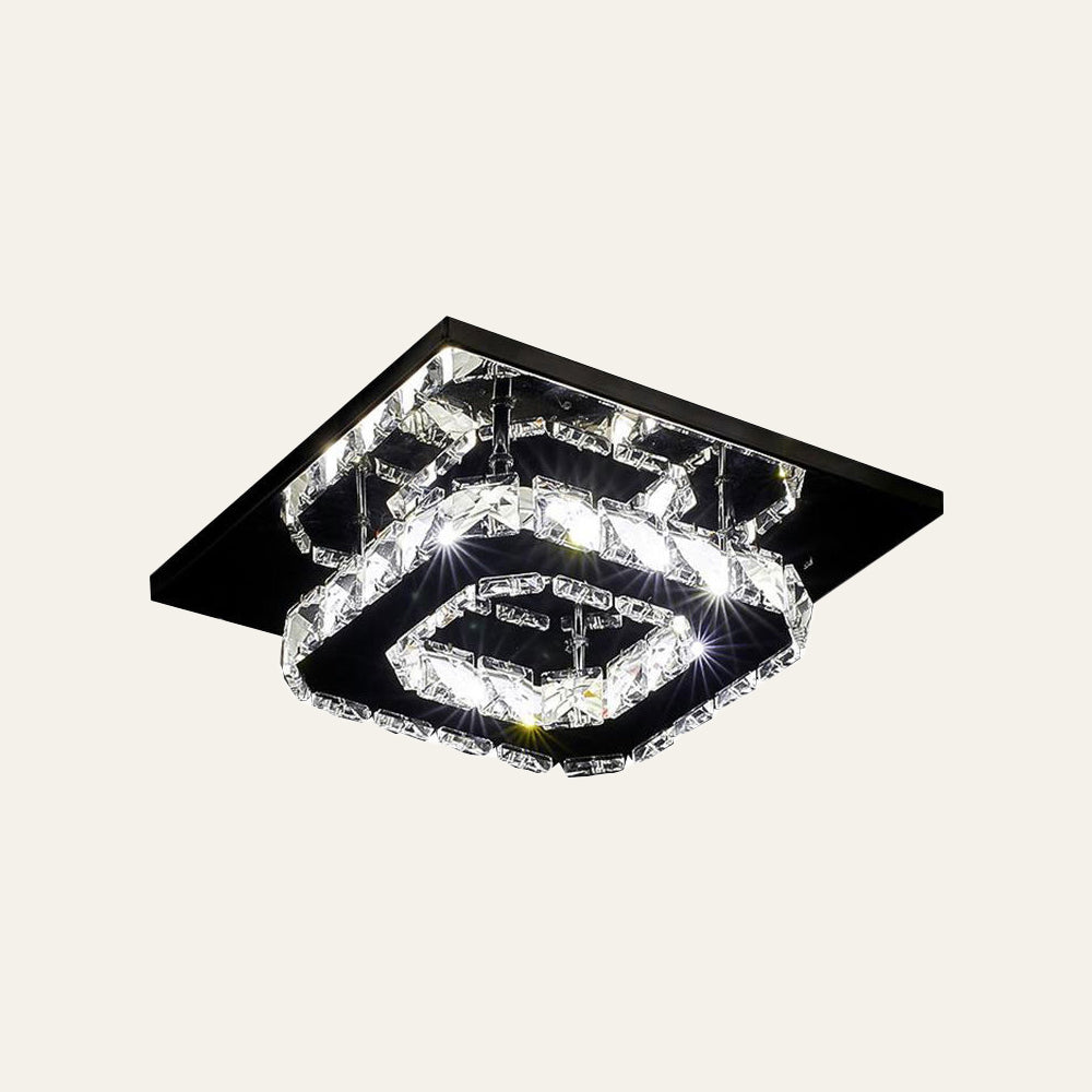 Kalsten | Ceiling Light Crystal LED Modern Flush Fixture