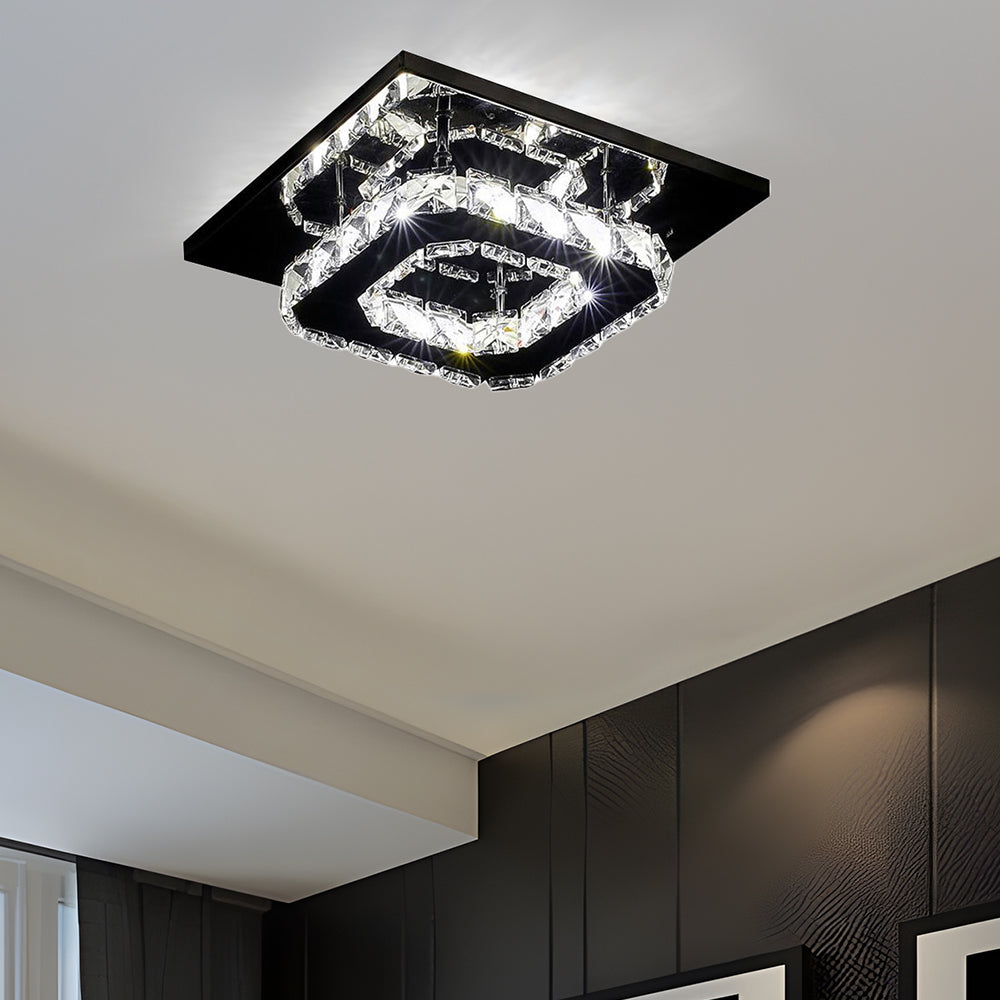 Kalsten | Ceiling Light Crystal LED Modern Flush Fixture