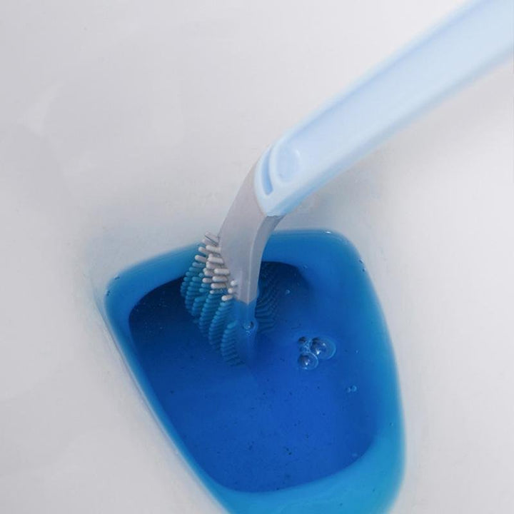 Silicone brush toilet sparkling in no time | Kalsten