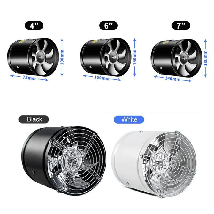 Kalsten | Powerful, quiet exhaust fan – Improve air quality at home and in the office