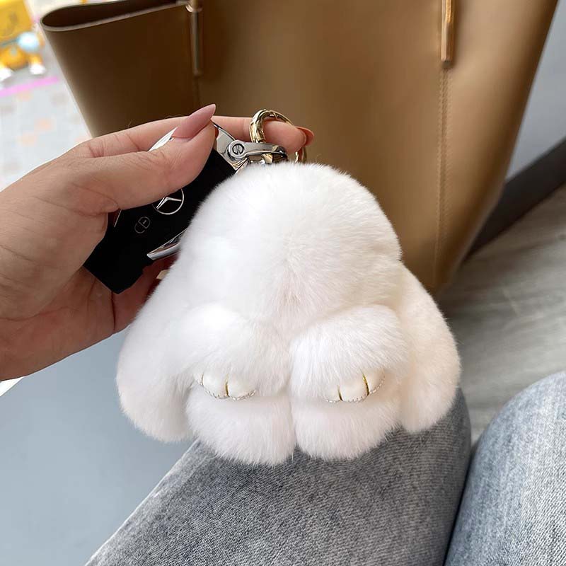 Kalsten | Handmade Soft Bunny PomPom Keychains (Boxed Edition)