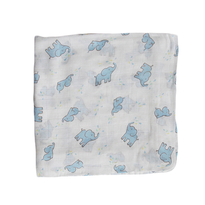 Organic Cotton Dinosaur Print Muslin Swaddle kalsten