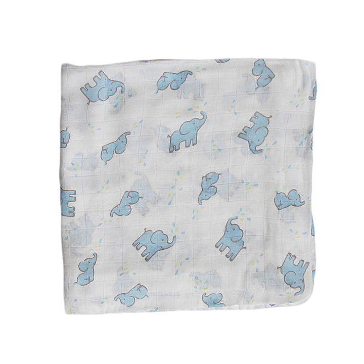 Organic Cotton Dinosaur Print Muslin Swaddle kalsten
