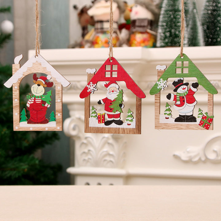 Decorative Christmas House Ornament Kalsten