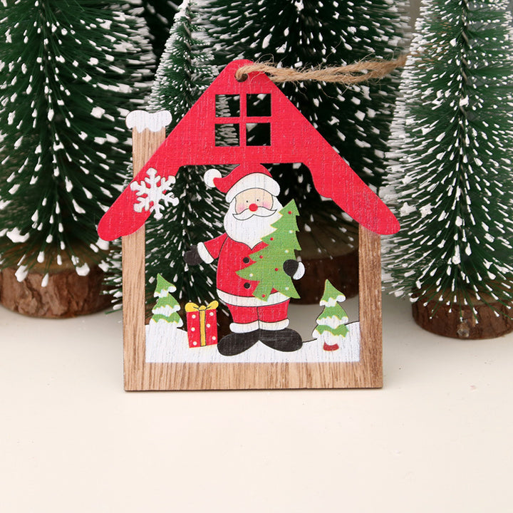 Decorative Christmas House Ornament Kalsten