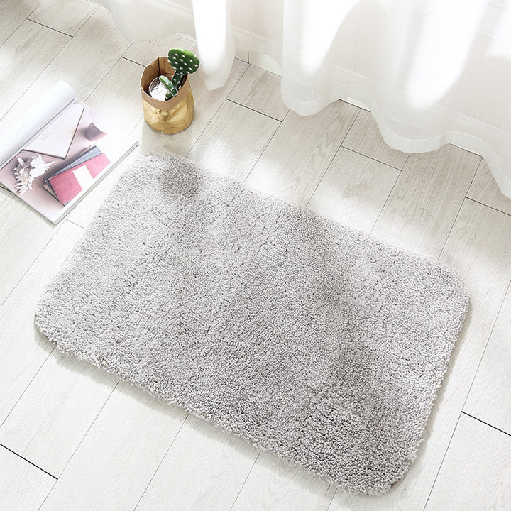 Plush Textured Bath Mat for Bathroom